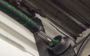 Broken Torsion spring garage door Providence